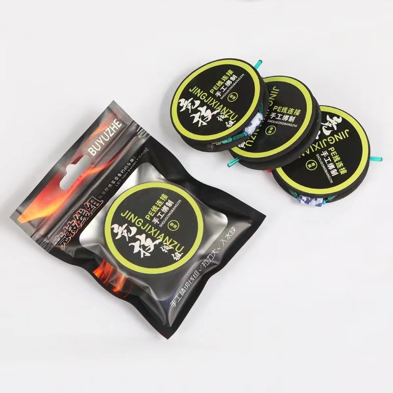 PE knot fixing fish line composition main line Tie up the line group…