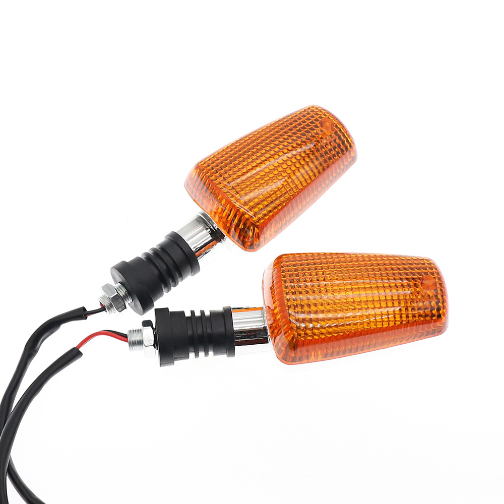 Luz de dirección para motocicleta para Yamaha XJR400 1200 1300 FZR 250 400 delfines tambor pequeño