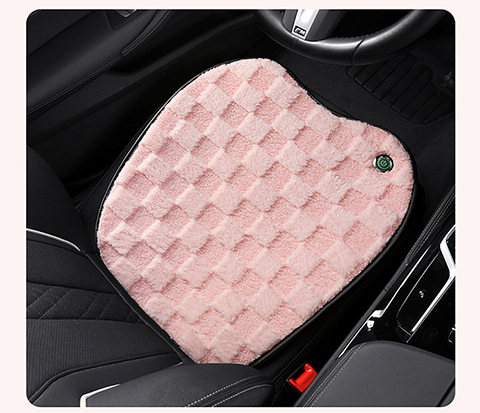 Beautiful Car Seat Cushion, High-End Winter Plush Car Thickeneded Warm Seat Cushion, Simple Universal Car Seat Cushion