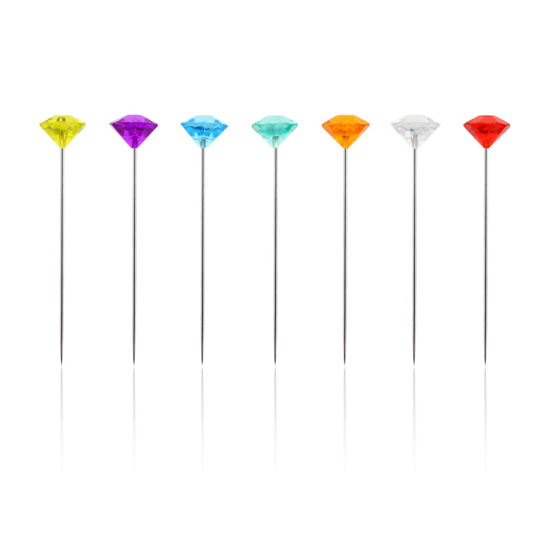 Colorful diamond pearlescent needles, ha...