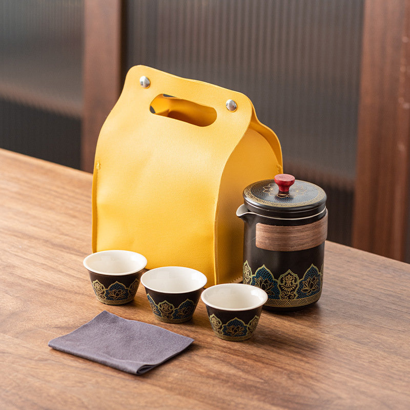 旅行茶器携帯用工夫茶器セット卸売り日本式屋外快客杯祝日会社ビジネスプレゼント|undefined