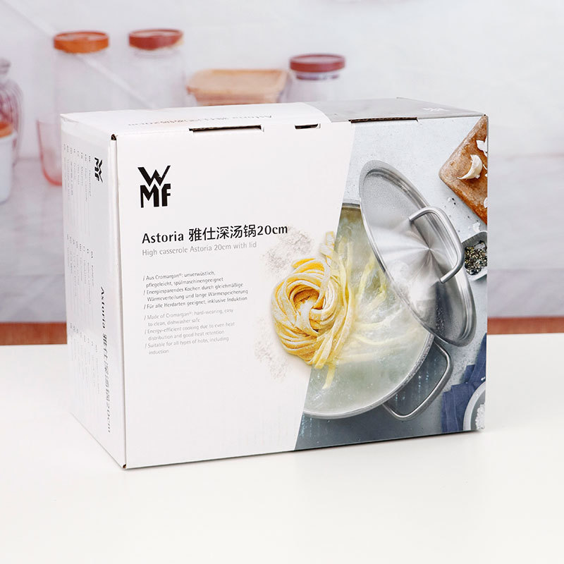 WMF Fortenbao 스테인레스 스틸 가정용 수프 냄비 스튜 냄비 가스 유도 쿠커 ASTORIA 수프 포트 24cm