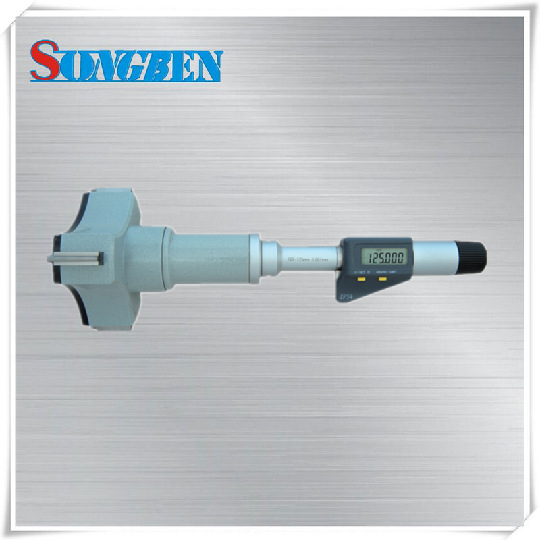 青量电子三点内径4-5mm数显内径千分尺385-04-610