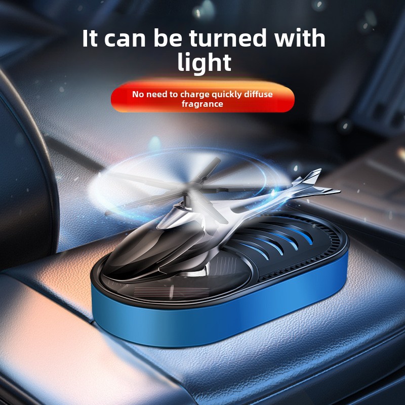 Auto Parfüm Auto Aromatherapie Auto Deodorant Langanhaltender Duft Licht Duft Solar Helikopter Dekoration_voghion.com