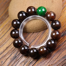 正宗山龟甲血甲手串手链满脑纹秋角配珠牦牛角民族风饰品男女手链