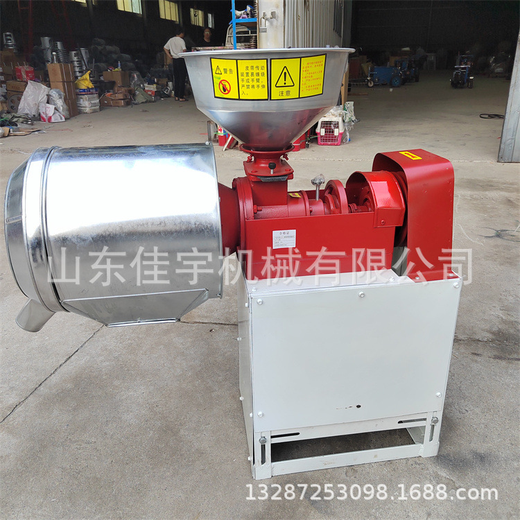 小麦脱皮磨面机老式锥形打面机 180荞麦磨粉机