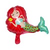 Balloon, evening dress, cartoon marine decorations, mermaid, "fish tail" cut