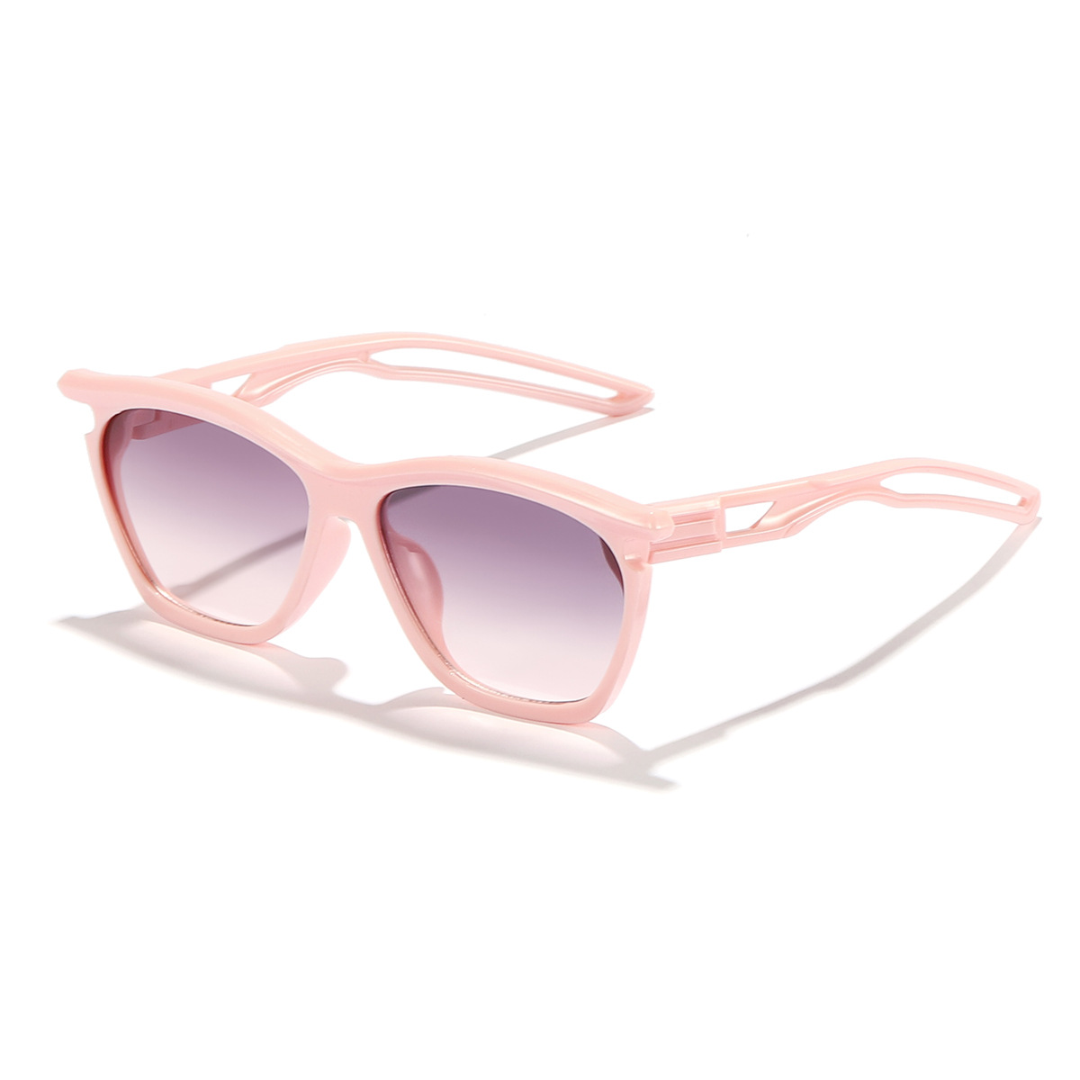 Gafas de sol de protección UV al aire libre huecas de color caramelo fresco transfronterizo para niños Gafas de sol de alta gama para bebés lindos