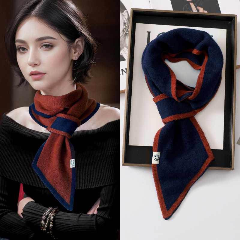 26 #-네이비 + 오렌지 양면 투톤