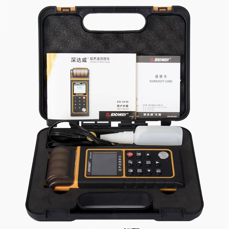 Ультразвуковой толщиномер SNDWAY SW-6510A/S/6520 с детектором толщины цветного экрана печати