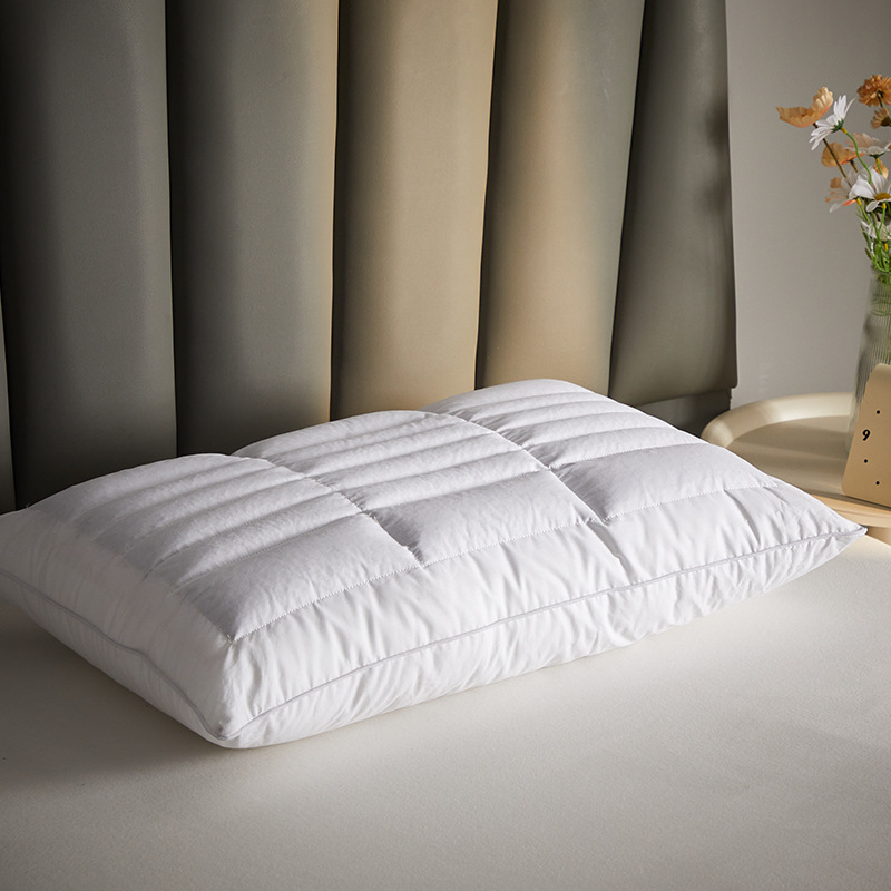 Hotel Pure Cotton Buckwheat Pillow Improve Sleeping Cervical Support