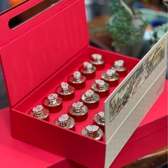 Tie Guanyin small tin gift box Tie Guanyin tea gift box 500g gift set tea souvenir 