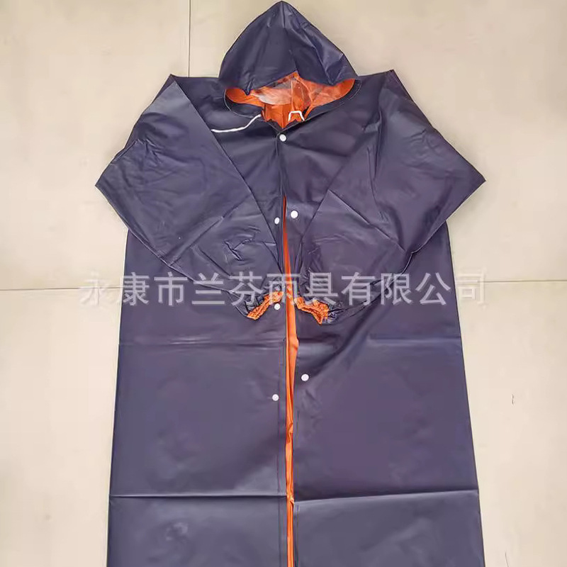 Labor protection pvc beef tendon composite film long conjoined raincoat outdoor labor protection building large raincoat wholesale aquatic fishery