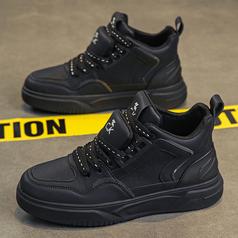 Sports men's high top board large size Korean version, fashionable new casual sh, niche Harajuku versatile student_voghion.com