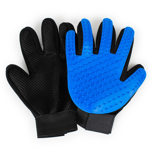 Factory direct sales cat grooming gloves pet supplies bath brush hair remover cat grooming pet cleaning massage gloves