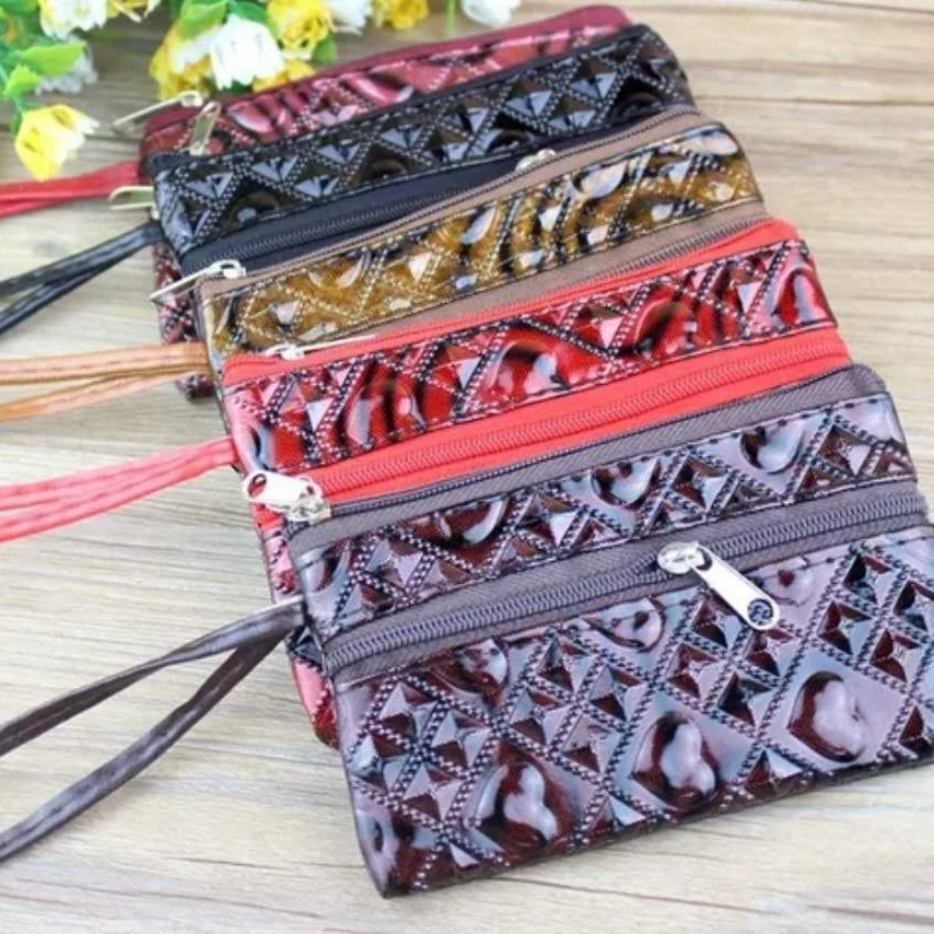 Wallet for elderly, shoulder bag, handheld coins, for middle age, 5 cm