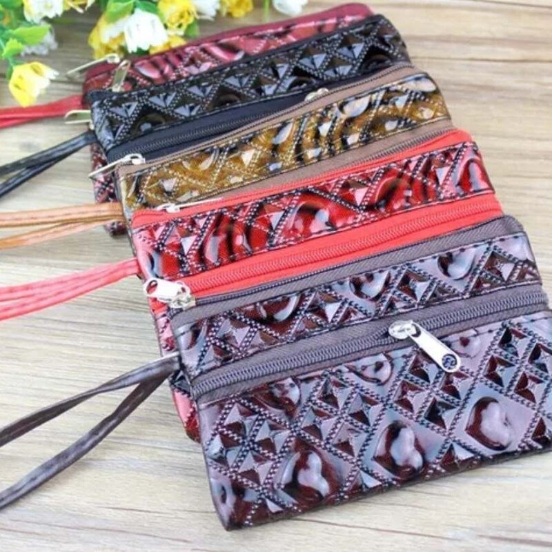 Middle-aged and elderly change purse female 13*7.5cm portable leisure coin change purse bag
