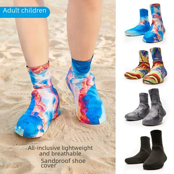 Outdoor Hiking Desert Sand-proof Shoe Cover for Boys and Girls Leg Cover Lightweight Breathable All-inclusive Foot Cover Snow Cover Desert Equipment