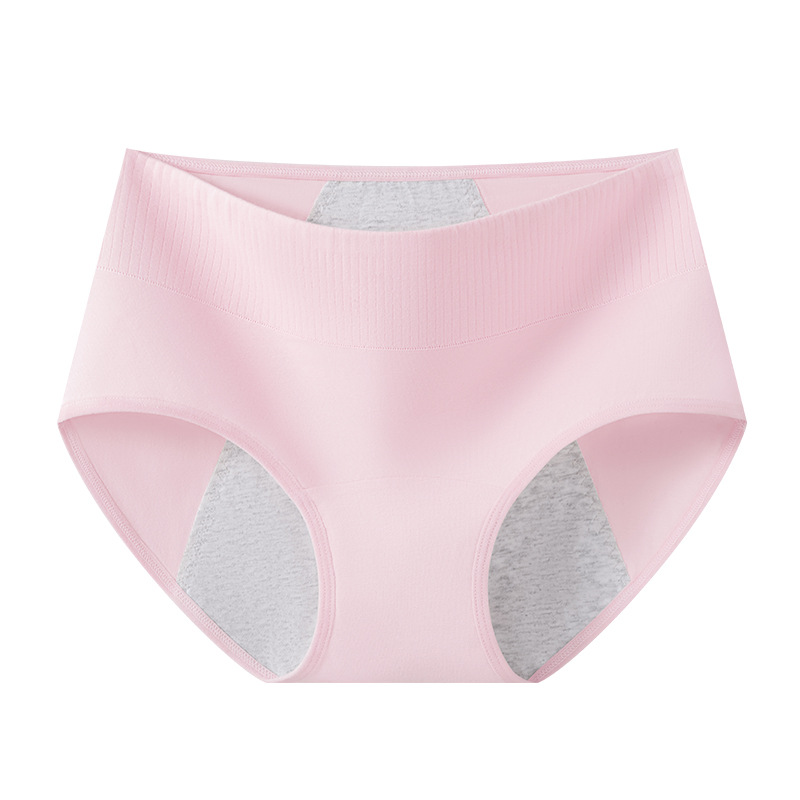 Calzoncillos de algodón de período menstrual 10A entrepierna antibacteriana entrepierna de algodón tía período menstrual ensanchamiento a prueba de fugas calzoncillos de mujer