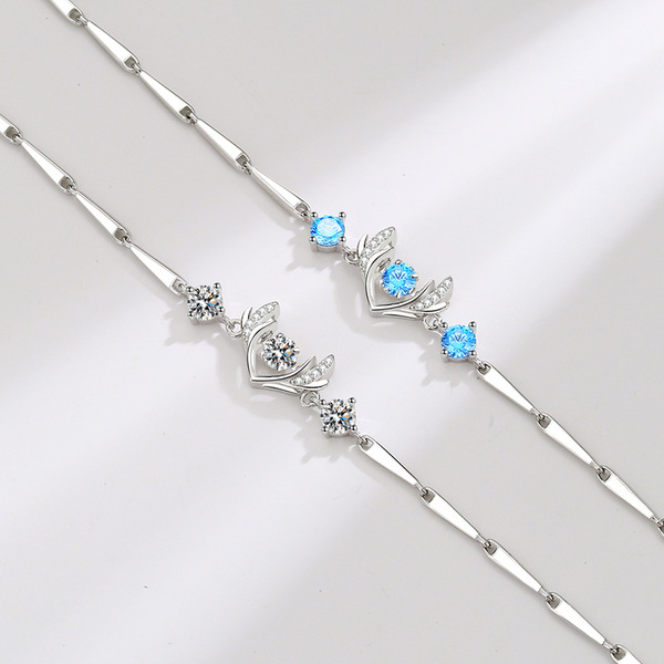 Genuine bracelet for St. Valentine's Day