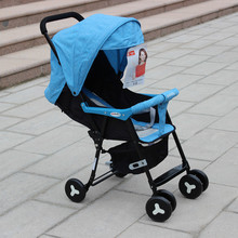新款圣得贝QQ2婴儿推车批发超轻便宝宝BB手推伞车单手折叠婴儿车