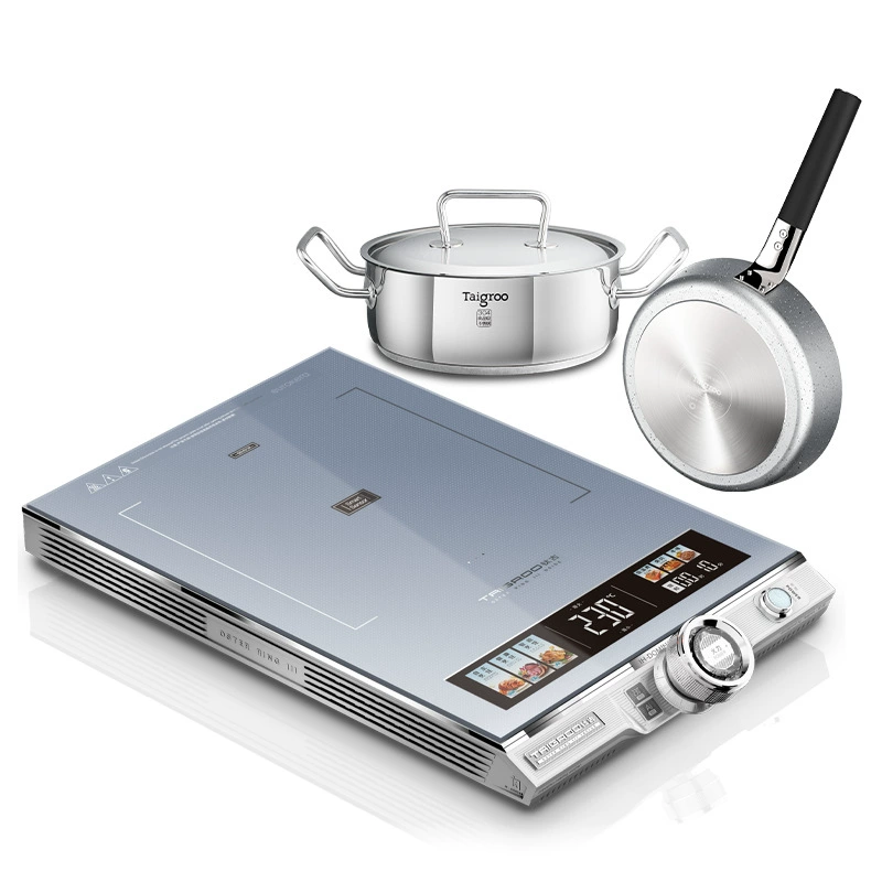 【Новинка года】Taigroo/TiGo IH Domino Home Professional Western Kitchen Индукционная плита с большой скоростью и контролем температуры