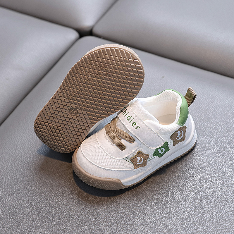 Zapatos para bebés pequeños, anti-patadas y antideslizantes para niños, tesoro para hombres y mujeres, zapatos para niños, modelos de primavera y otoño de 1 a 3 años, suela suave