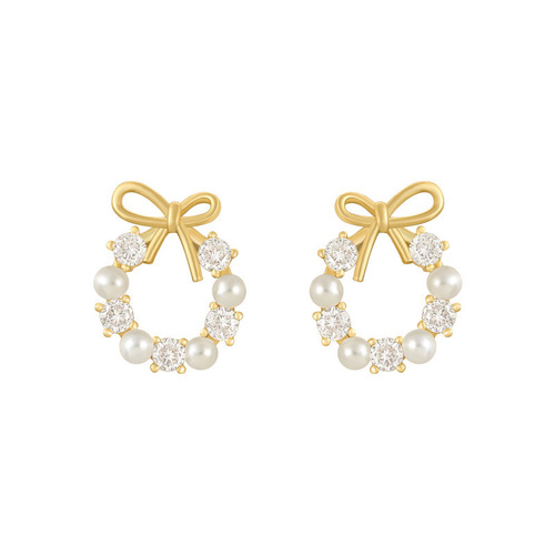 Chic Butterfly Knot  New Trend Earrings, Internet Celebrity Quality Stud Earrings, 925 Pure Silver, Silver Needle Korean Earrings