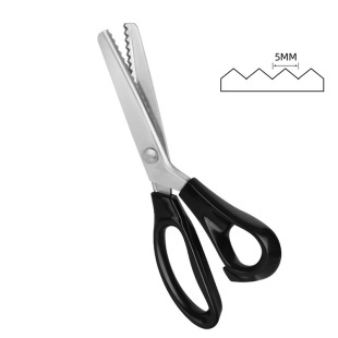 in stock wholesale dental cloth scissors triangular dog tooth serrated tailor scissors hand lace scissors arc wave scissors