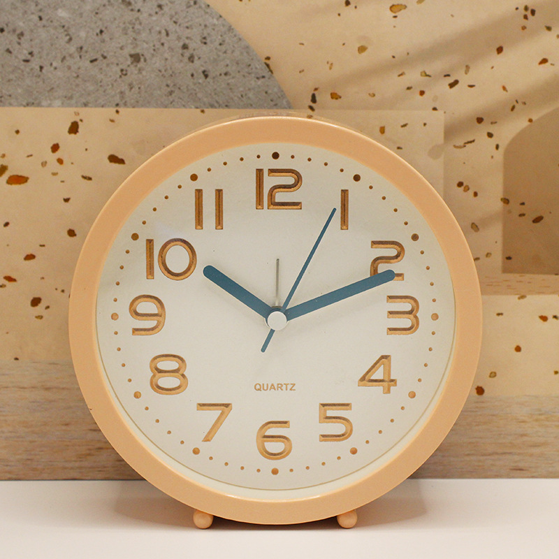 Reloj Despertador Retro de Escritorio y Cabecera, Metal, para Estudiantes y Dormitorio image 12