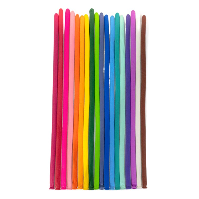 Пользовательские макарон длинный воздушный шар плетеный воздушный шар букет волшебный воздушный шар