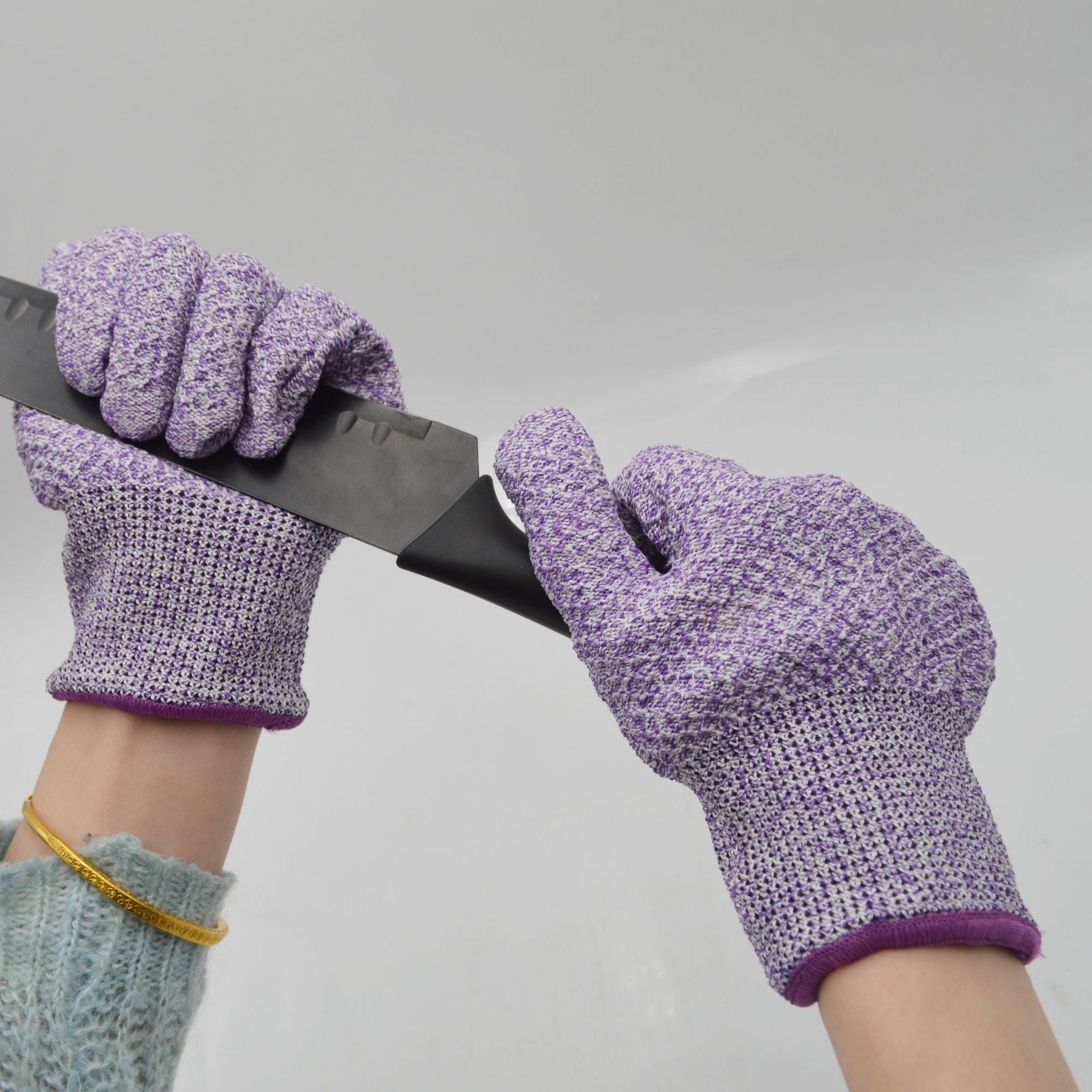 프리 사이즈 * 23 * 보라색 * 터치 스크린을 할 수 있습니다