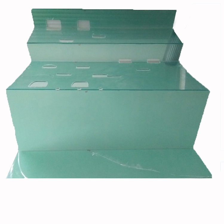 透明PC板材折弯 优质2.0MM PC板来图来样精制 CNC雕刻 热弯加工