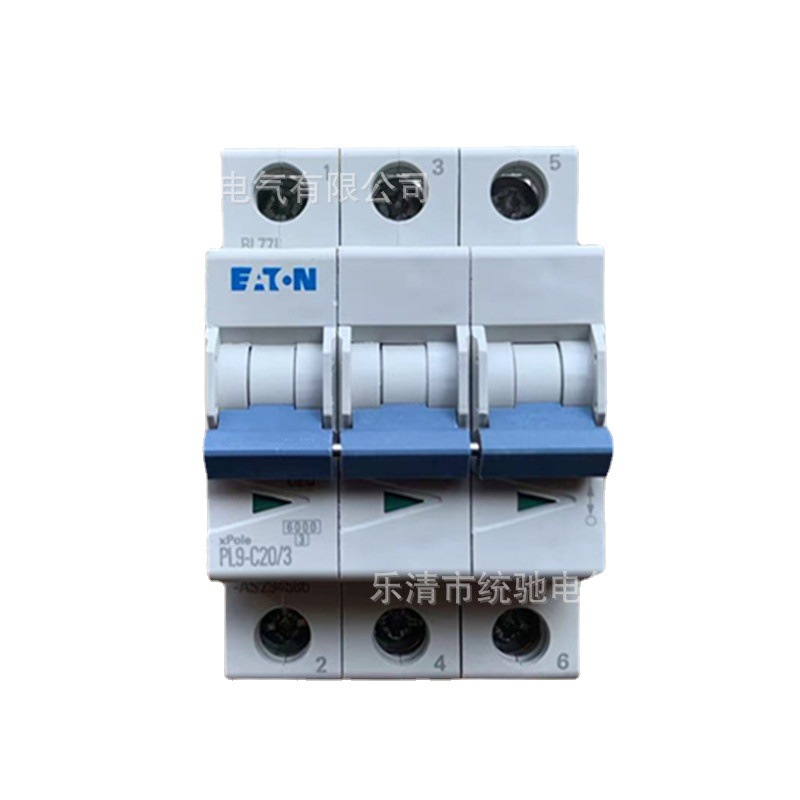 EATON/伊顿穆勒 PL9-C20/3小型断路器20A, 3P, C, 6kA