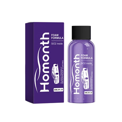 Homonth Car Glass Waterproof Coating, Rain Repellent, Clear Vision, Car Window and Rearview Mirror Coating Agent (Glass agent) - 60ml