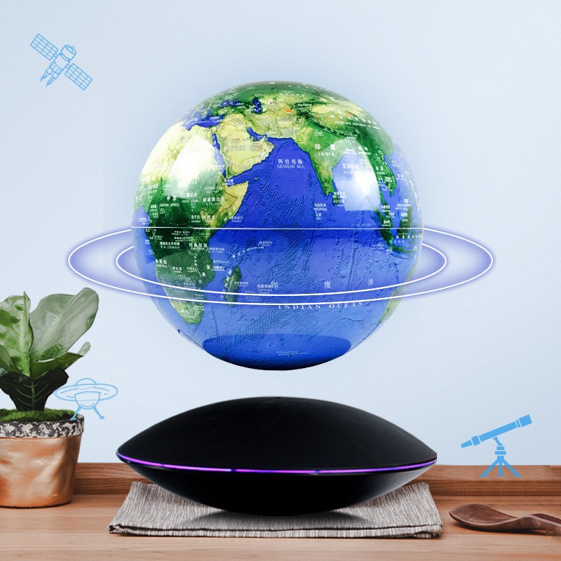 专利源头厂家磁悬浮地球仪桌面摆件家居创意装饰商务礼品摆件