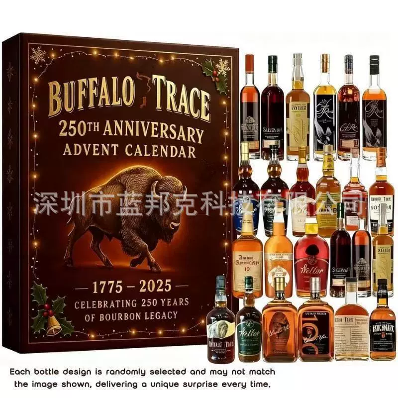 Новогодний адвент-календарь к 250-летию Бурбона New Buffalo Trace Bourbon