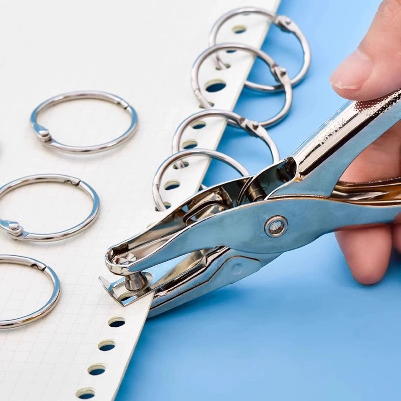 Доля Hole puncher, кольцо для офиса, отрывной лист