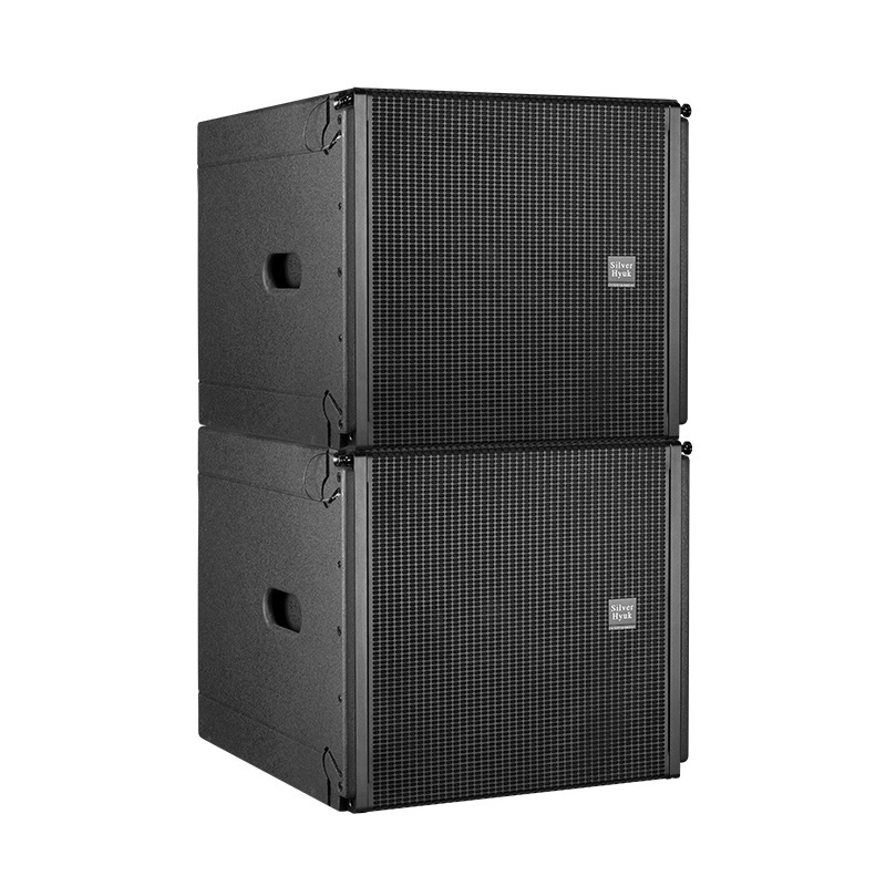 18 pulgadas escenario subwoofer pasivo matriz de líneas altavoces subwoofer activo escenario subwoofer