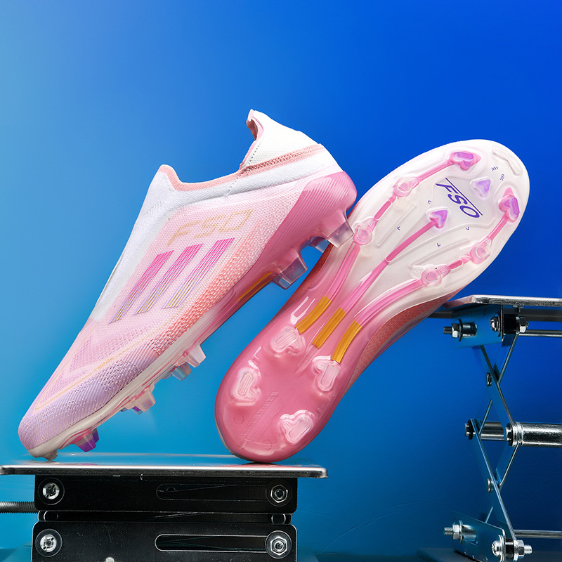 Zapatos de Fútbol de Corte Bajo F50 en Cuero Sintético y Caucho, para Césped Artificial