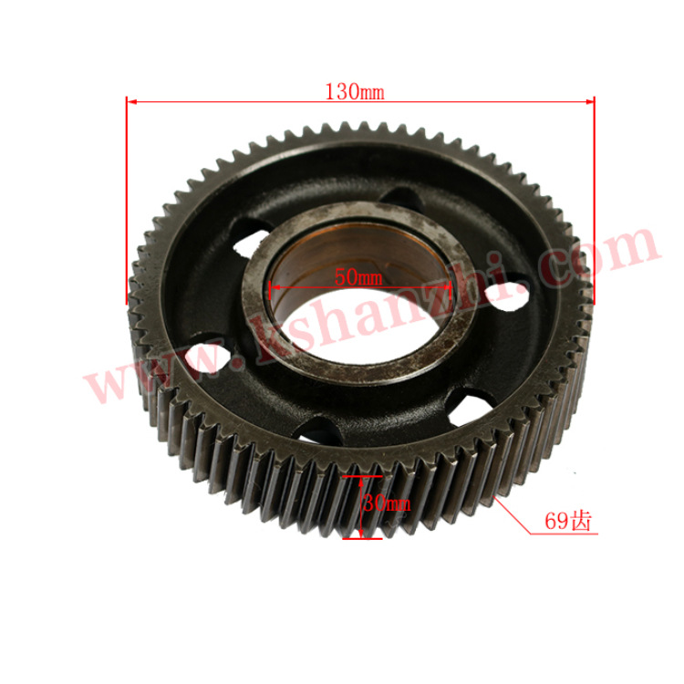 Engranaje de bomba hidráulica para carretillas elevadoras Toyota 6F 2Z accesorios de carretillas elevadoras 69 engranajes de puente de bomba hidráulica motor