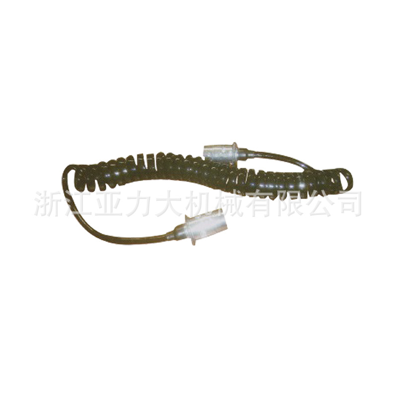 挂车七芯线弹簧线7芯大圈挂车线体插头螺旋挂车线 货车总成电源线