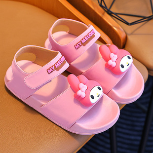 New Cartoon Children's Sandals for Men and Women Ultraman Lightweight Outdoor Non-Slip Wear-Resistant Children's Sandals and Slippers