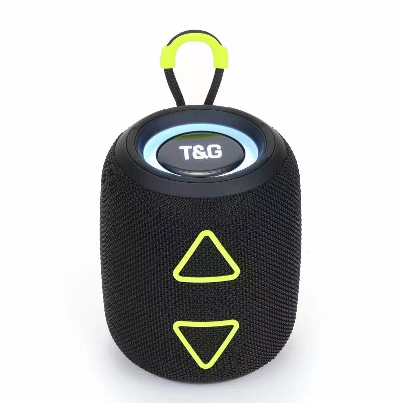 TG-655の美しい円柱の三角のボタン式の重低音のbluetoothのスピーカーの幻のイルミネーションのクールなファッションの新商品の音響|undefined