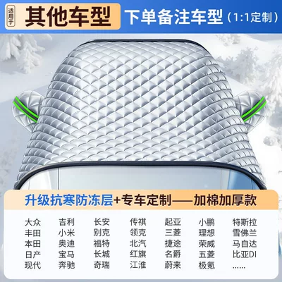 Car snow shield Winter - custom-vehicle-fit-note-for-other-models-nine-core-shield-armor-grade-protection-10-year-warranty