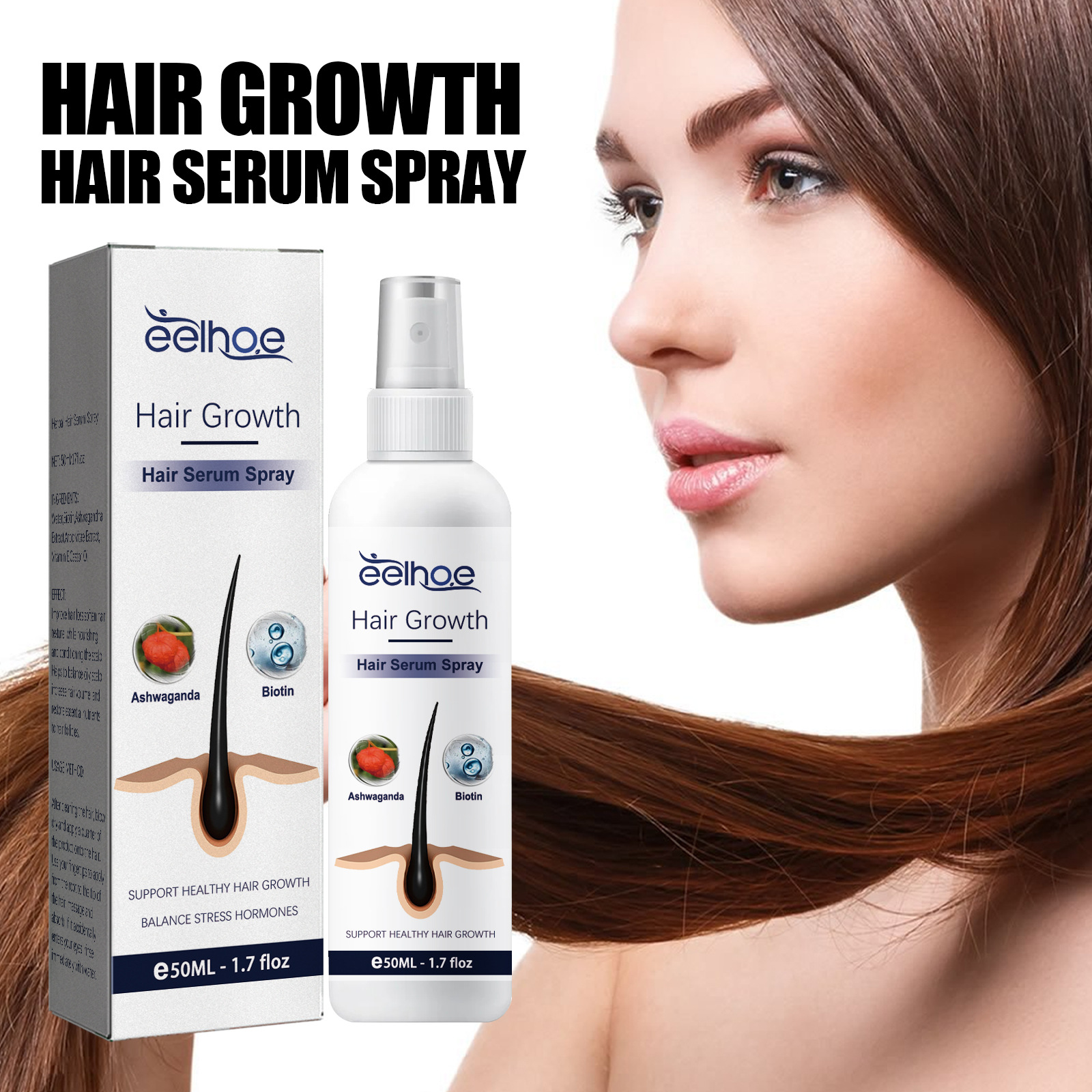 Aceite esencial de cuidado de hierbas EELHOE para el cuidado, cabello fuerte y firme, prevención de la caída, reparación del cabello denso y_voghion.com