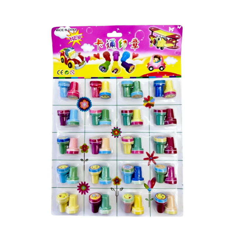 40pc / tarjeta de succión sello pequeño