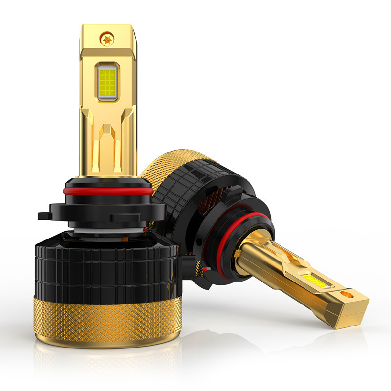 240W LED de alta potencia 9005 conductor de calor de doble tubo, chip importado, buen efecto de condensación de luz,