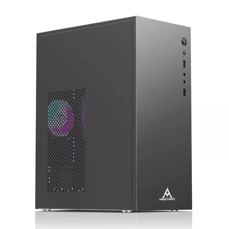 ATX настольный ПК боковая прозрачная USB3.0 игровое стекло DIY размер корпуса пустой аккумулятор, водяное охлаждение, задняя проводка