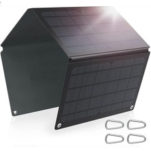 30W 5V/12V ETFE太阳能充电器太阳能充电板折叠包USB /TYPE-C输出
